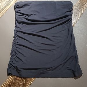 Deep grey, Tube top, Small, Le Chateau